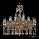 Люстра хрустальная Bohemia 1413/16+8+4/300 G M721