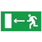 Наклейка самоклеющаяся на светильник Uniel UFS-ULW-K25 ВЫХОД НАЛЕВО