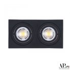 Светильник встраиваемый APL LED 3322.TCH111/2S/BK Ingrid