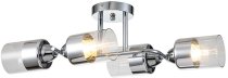 Потолочная люстра Escada 1110/4P Chrome Bungarus