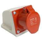 Розетка стационарная ST-114 16А 380В 3P+PE IP44, Stekker 49434 RST16-114-44,