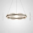 Кольцевые люстры и светильники ELIS Lampatron 8283-23122