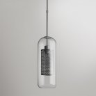 Подвесной светильник CATCH F Cylinder L. Цвет серебро. Lampatron 996-298