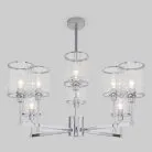 Потолочная люстра Eurosvet 60144/8 хром Inari a061947