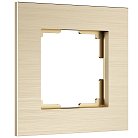 Рамка на 1 пост (шампань) Werkel W0013511 AluMax a066333