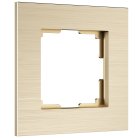 Рамка на 1 пост (шампань) Werkel W0013511 AluMax a066333
