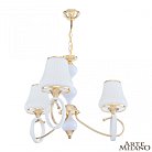 Люстра подвесная с плафонами 302387/3 Wh/Gd Arte Milano Florentia