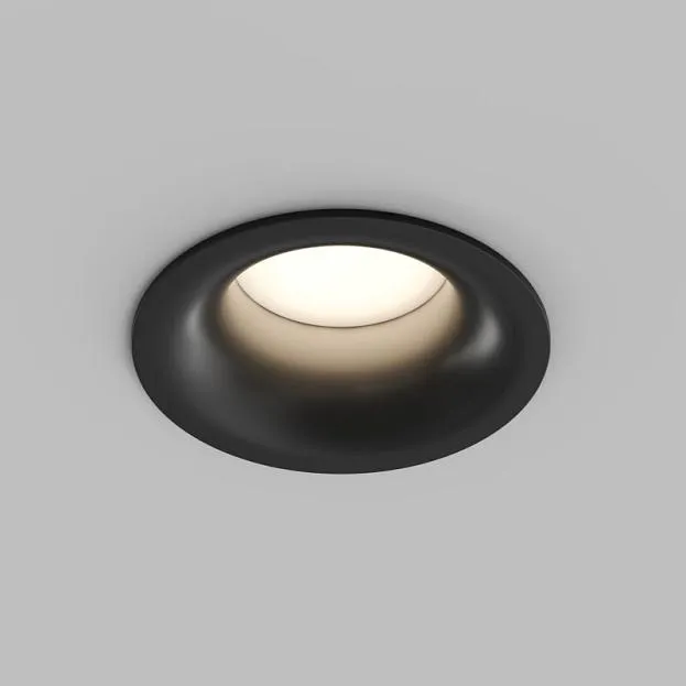 Встраиваемый влагозащищенный светильник IP65, 15 Вт, GU5.3, LED Denkirs DK3124-BK Kibek