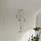 Бра JUBE WALL Хром+Коричневый. Тип В. Теплый свет Lampatron 8393-22994
