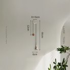 Бра JUBE WALL Хром+Коричневый. Тип В. Теплый свет Lampatron 8393-22994