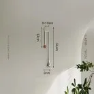 Бра JUBE WALL Хром+Коричневый. Тип В. Теплый свет Lampatron 8393-22994