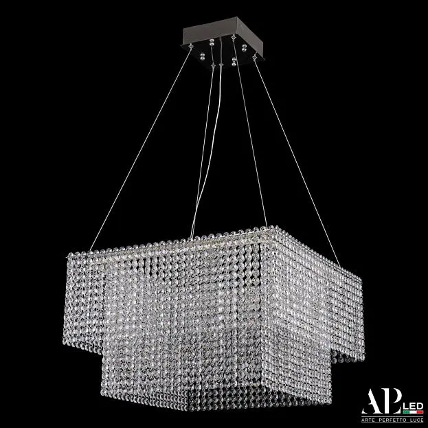 Люстра светодиодная хрустальная APL LED SH04.52.C.Ni.4000 Sicilia Люстра светодиодная хрустальная APL LED SH04.52.C.Ni.4000 Sicilia