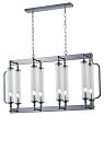 Подвесная люстра Crystal Lux TOMAS SP8 L1000 CHROME
