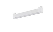 Светильник трековый призматический, 20Вт, L345хH57мм, 1400Лм, 4000K, 120°, IP20, Ra>80, белый Donel DN01007R20N1WP 1Track DN01