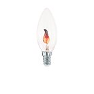 Лампа светодиодная Eglo 11848 LM_AGL_E14 C35, 1,3W(E14), прозрачный