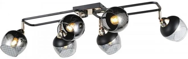 Потолочная люстра Imex MD.19311-6-S-BK+FGD