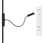 Магнитный трековый светильник Arte Lamp A6162PL-1BK RAPID