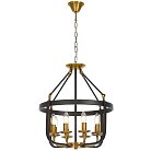 Подвесной светильник Lumina Deco LDP 8024-8 BK+MD Berling