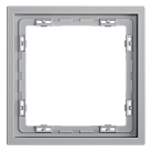 Рамка пластиковая на 1 пост, (серый) Voltum VLS100116 S70