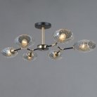 Потолочная люстра ILLUMICO IL0272-6CSQ-25 BK AB TRENTO
