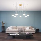 Умная подвесная люстра LED RGB Citilux CL226A073