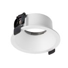 Рамка встраиваемая круглая прямая BASE к 07505х и 07507х (без суппорта) БЕЛЫЙ МАТОВЫЙ Lightstar 075406 STELLA