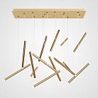 Подвесная люстра Dutti D0068 LED Chandelier Modern 14 Gold 156878-22 ImperiumLoft 156878-22 40.3205