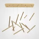 Подвесная люстра Dutti D0068 LED Chandelier Modern 14 Gold 156878-22 ImperiumLoft 156878-22 40.3205