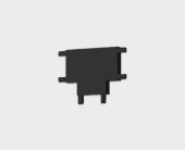 Соединитель Т-образный ItalLine IT09-9030 black