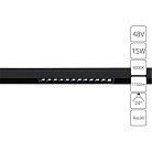 Трековый светильник Arte Lamp A4634PL-1BK 220V Linea