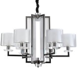 Люстра NEWPORT 4406+1/C black glossy