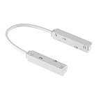 Токопроводящий гибкий соединитель 48V белый Lightstar 509156 Uno