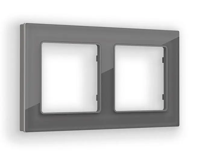 Рамка Platos (Антрацит серый Стекло органическое) 2-ая Ambrella Volt AF330652 ALFA Рамка Platos (Антрацит серый Стекло органическое) 2-ая Ambrella Volt AF330652 ALFA