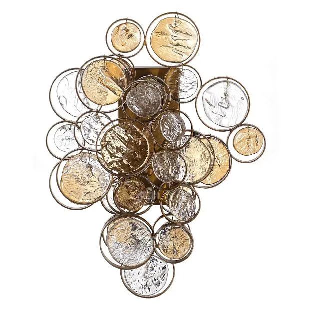 Бра Crystal Lux DESEO AP2 GOLD 1560/402