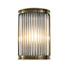 Настенный светильник Delight Collection KM0767W-1 brass Crystal bar