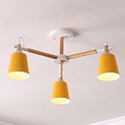 Потолочная люстра VARDA 3 lamps Yellow ImperiumLoft 208255-26 VARDA01