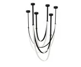 Подвес черный Kink Light 07689A-120+150+180,19 Лирд