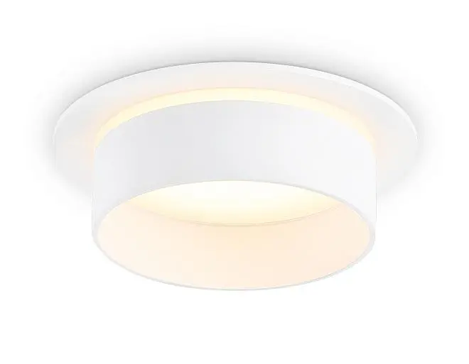 Встраиваемый светильник GX53 WH белый D110*58 Ambrella light TN5212