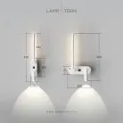 Бра BOTOLF Цвет белый. Выключатель на корпусе Lampatron 8709-24407