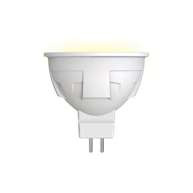 Лампочка светодиодная Uniel LED-JCDR 6W/WW/GU5.3/FR PLP01WH картон Лампочка светодиодная Uniel LED-JCDR 6W/WW/GU5.3/FR PLP01WH картон