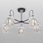 Потолочная люстра Eurosvet 70090/5 графит a045141 Tenia