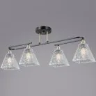 Потолочная люстра ILLUMICO IL0782-4CSQ-25 BK AB AREZZO