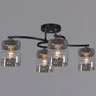 Потолочная люстра Reluce 99260-0.3-04 BK+CR