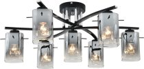 Потолочная люстра Escada 1101/7P Black Iberis