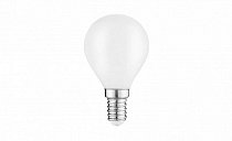 Лампа Gauss 105201209-D FILAMENT ШАР 9W 610LM 4100К Е14 MILKY