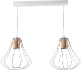 Подвесной cветильник Imex MD.9052-2-P-WH+WOOD