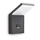 Уличный настенный светильник Ideal Lux Style AP Sensor Antracite 3000K 246864