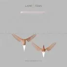 Готовая комбинация светильников HANSY MORE Размер B. Цвет Светлое Дерево Lampatron 3578-8801