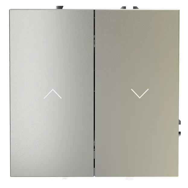 Выключатель встраиваемый для жалюзи 10А (шелк) Voltum VLS020704 S70