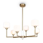 Потолочный светильник Freya FR5373CL-06BS Tender